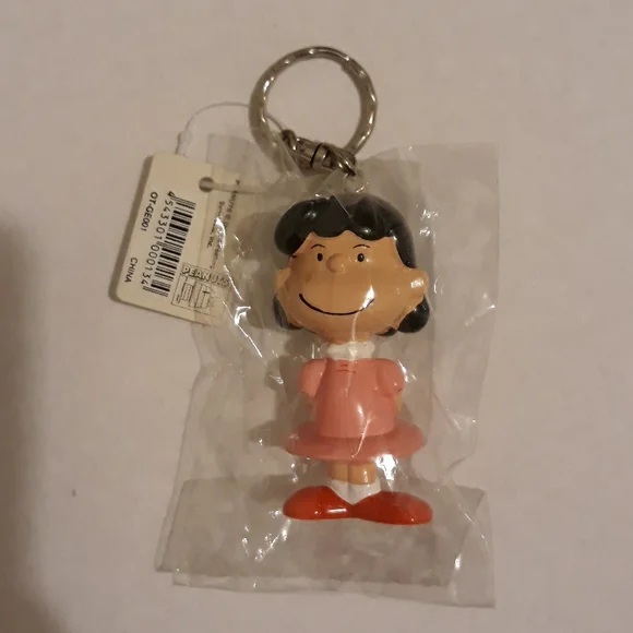 Charlie Brown Lucy Keychain - Picture 1 of 5